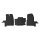 Passgenaue Gummifußmatten von RIGUM passend für FORD Tourneo Custom ab 2012 | 2Sitze ( 1+1 )