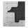 Passgenaue Gummifußmatten von RIGUM passend für FORD Tourneo Custom ab 2012 | 3Sitze ( 1+3 )
