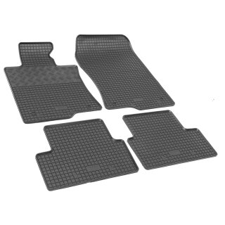 Gummimatten für HONDA Accord ab 2008 bis 2015 - schwarz, 1,5 cm Rand