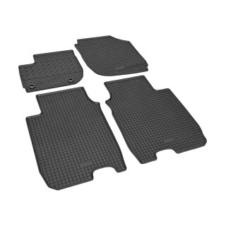 Gummimatten für HONDA HR-V ab 2015 - schwarz, 1,5 cm Rand