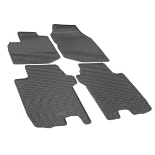 Gummimatten für HONDA Jazz ab 2008 bis 2015 - schwarz, 1,5 cm Rand
