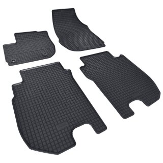 Gummimatten für HONDA Jazz Crosstar ab 2020 - schwarz, 1,5 cm Rand