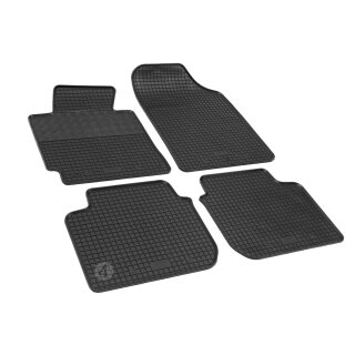 Gummimatten für HYUNDAI Elantra ab 2016 - schwarz, 1,5 cm Rand