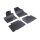 Gummimatten für HYUNDAI iX55 ab 2009 bis 2011 - schwarz, 1,5 cm Rand