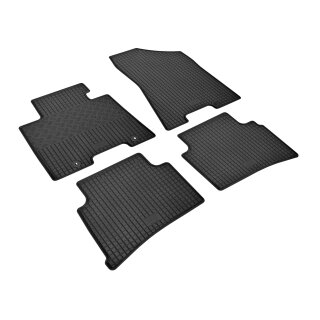 Gummimatten für HYUNDAI Tucson ab 2015 bis 2020 - schwarz, 1,5 cm Rand
