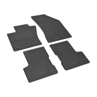 Gummimatten für JEEP Renegade ab 2014 - schwarz, 1,5 cm Rand