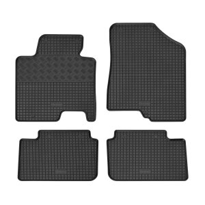 Gummimatten für KIA Ceed ab 2012 bis 2018 - schwarz, 1,5 cm Rand