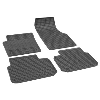 Gummimatten für LAND ROVER Discovery Sport ab 2015 - schwarz, 1,5 cm Rand