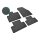 Gummimatten für LAND ROVER Range Rover Evoque ab 2011 - schwarz, 1,5 cm Rand