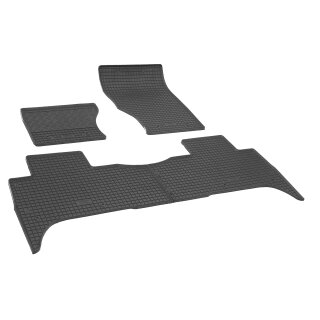Gummimatten für LAND ROVER Range Rover Sport ab 2014 - schwarz, 1,5 cm Rand