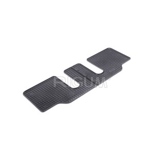 Gummimatten für MAZDA 5 ab 2006 bis 2016 - schwarz, 1,5 cm Rand