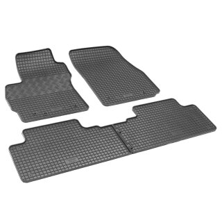 Gummimatten für MAZDA 5 2006 bis 2010 - 5Sitze - schwarz, 1,5 cm Rand