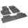 Gummimatten für MAZDA 5 2006 bis 2010 - 5Sitze - schwarz, 1,5 cm Rand