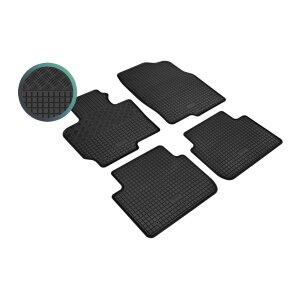 Gummimatten für MAZDA CX-5 ab 2012 bis 2017 - schwarz, 1,5 cm Rand