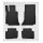 Gummimatten für MERCEDES C-Klasse-e W206 ab 2022 / C-Klasse W/S206 ab 2026- - schwarz, 1,5 cm Rand
