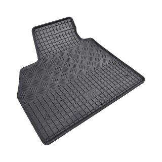 Gummimatten für MERCEDES Citan ab 2012 bis 2022 - 2Sitze - schwarz, 1,5 cm Rand