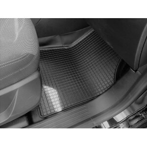 Gummimatten für MERCEDES Citan ab 2022 - 5Sitze - schwarz, 1,5 cm Rand