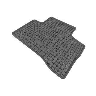 Gummimatten für MERCEDES GLC-e ab 2015 - schwarz, 1,5 cm Rand