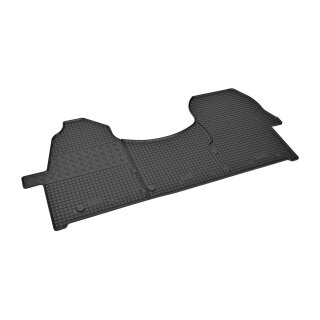 Gummimatten für MERCEDES Sprinter ab 2018 - 2/3 Sitze - schwarz, 1,5 cm Rand