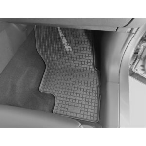 Gummimatten für MITSUBISHI Eclipse Cross PHEV ab 2021 - schwarz, 1,5 cm Rand