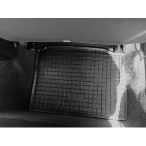Gummimatten für NISSAN Micra V 2017- - schwarz, 1,5 cm Rand