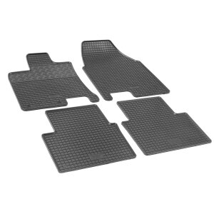 Gummimatten für NISSAN Qashqai +2 ab 2008 - schwarz,...