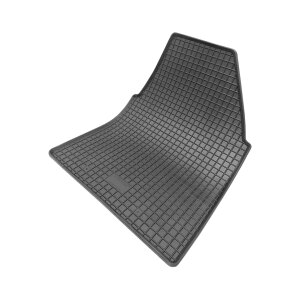 Gummimatten für NISSAN Qashqai ab 2007 bis 2013 - schwarz, 1,5 cm Rand