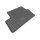Gummimatten für NISSAN Qashqai ab 2007 bis 2013 - schwarz, 1,5 cm Rand