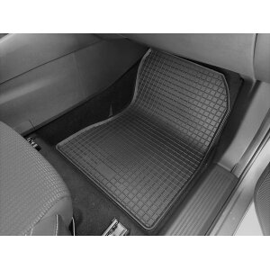 Gummimatten für NISSAN Qashqai ab 2022 - schwarz, 1,5 cm Rand