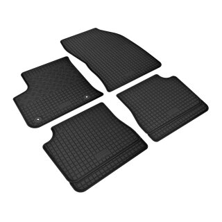 Gummimatten für OPEL Corsa-e F ab 2020 - schwarz, 1,5 cm Rand