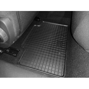 Gummimatten für PEUGEOT 308 SW ab 2022 - schwarz, 1,5 cm Rand