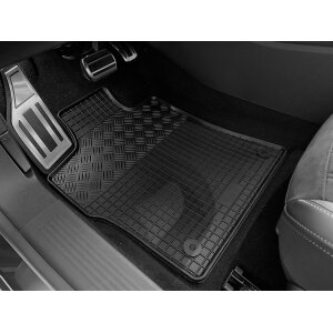 Gummimatten für PEUGEOT 308 SW Hybrid ab 2022 - schwarz, 1,5 cm Rand