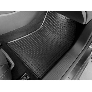 Gummimatten für PEUGEOT 308 SW Hybrid ab 2022 - schwarz, 1,5 cm Rand