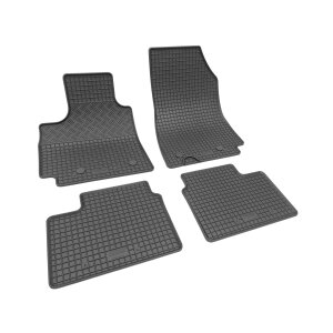 Gummimatten für RENAULT Arkana ab 2021 - schwarz, 1,5 cm Rand