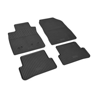 Gummimatten für RENAULT Clio III Grandtour ab 2006 - schwarz, 1,5 cm Rand
