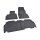 Gummimatten für RENAULT Kangoo ab 2008 bis 2021 - 5Sitze - schwarz, 1,5 cm Rand