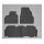Gummimatten für RENAULT Kangoo ab 2008 bis 2021 - 5Sitze - schwarz, 1,5 cm Rand