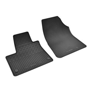 Gummimatten für RENAULT Kangoo Van ab 2022 - 2Sitze - schwarz, 1,5 cm Rand