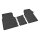 Gummimatten für RENAULT Trafic ab 2002 bis 2014 - 3Sitze - schwarz, 1,5 cm Rand