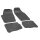 Gummimatten für SEAT Cordoba ab 2003 bis 2009 - schwarz, 1,5 cm Rand
