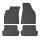 Gummimatten für SEAT Exeo ab 2008 bis 2013 - schwarz, 1,5 cm Rand