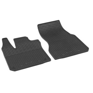 Gummimatten für SMART ForTwo EQ ab 2017 - schwarz, 1,5 cm Rand