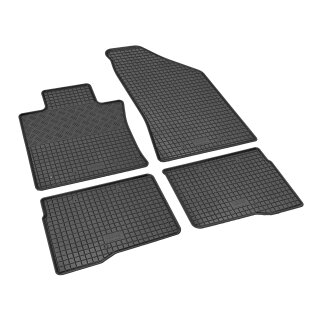 Gummimatten für SSANGYONG Korando ab 2019 - schwarz, 1,5 cm Rand