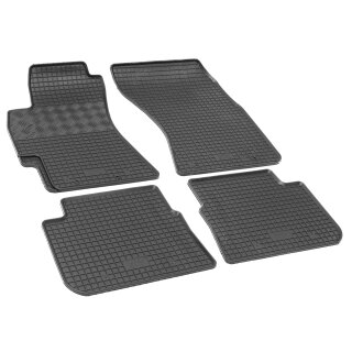 Gummimatten für SUBARU Forester III 2008 bis 2013 - schwarz, 1,5 cm Rand