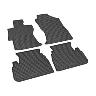 Gummimatten für SUBARU Impreza ab 2018 - schwarz, 1,5 cm Rand