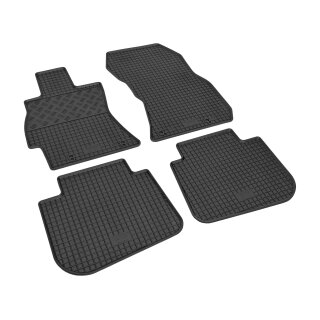 Gummimatten für SUBARU Outback V 2015 bis 2019 - schwarz, 1,5 cm Rand