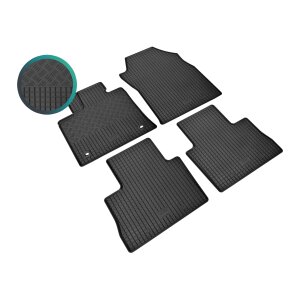 Gummimatten für SUZUKI Across ab 2021 - schwarz, 1,5 cm Rand