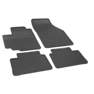 Gummimatten für SUZUKI Alto ab 2010 bis 2014 - schwarz, 1,5 cm Rand