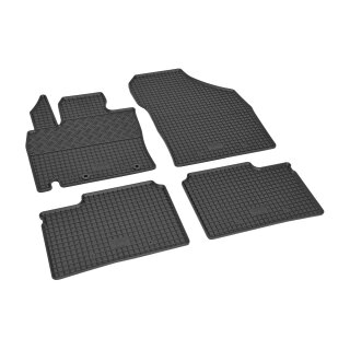 Gummimatten für SUZUKI Ignis III ab 2017 - schwarz, 1,5 cm Rand