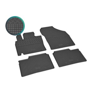 Gummimatten für SUZUKI Ignis III ab 2017 - schwarz, 1,5 cm Rand